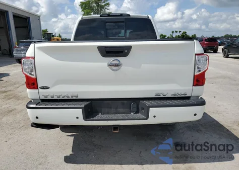 2021 Nissan Titan Sv из США, поврежденный, VIN 1N6AA1ED8MN522609